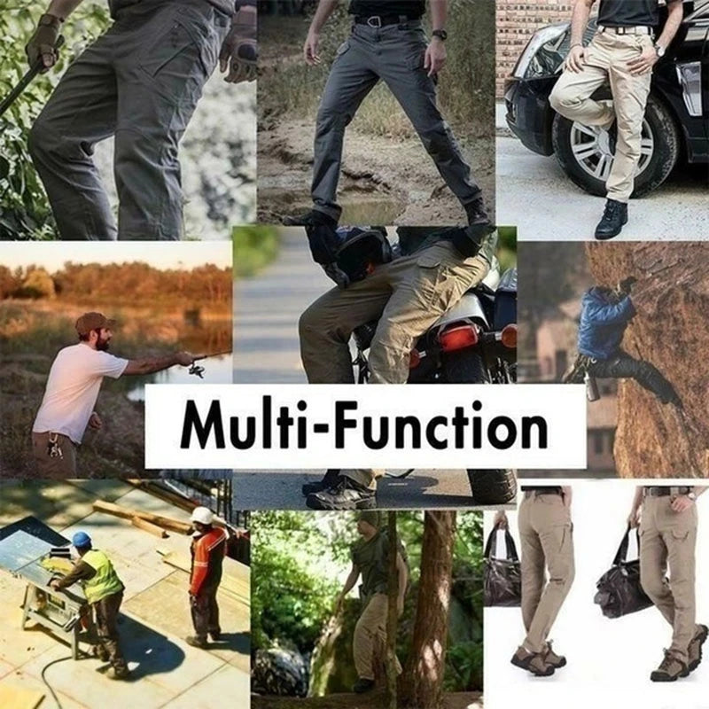 City Tactical Cargo Pants Classic Outdoor Hiking Trekking Army Tactical Joggers Pant Camouflage Military Multi Pocket Trousers - Premium Kiosk