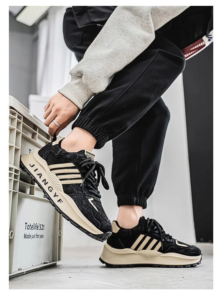 2025 All-Season Lightweight Chunky Dad Sneakers | Comfy Versatile Sport-Style Running Shoes for Men