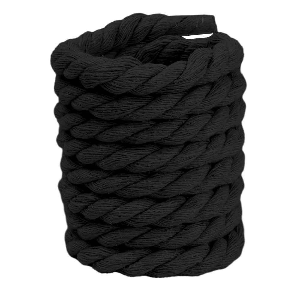 Bold Cotton Linen Twist Weave Shoelaces solid Color Rope Shoes Laces Men Women Trendy Personality kpop Sport Casual Shoestring