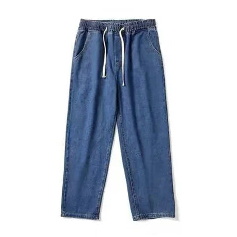 Jeans Men Wide Leg Cargo Pants Streetwear Baggy Men Korean Fashion Loose Straight Male Clothing Y2K Hip Hop Style Male Trousers - Premium Kiosk