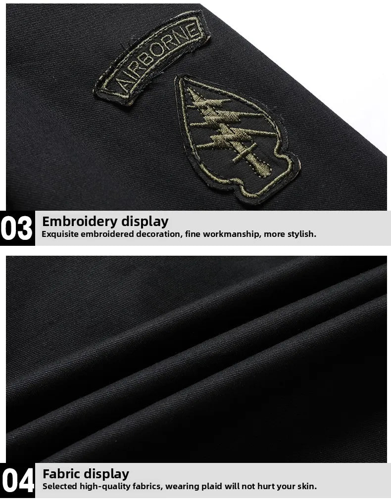 2025 Mens Jacket Fashion Trend Workwear Vintage Coat Winter Warm Windproof Casual Outwear Military jacket pilot