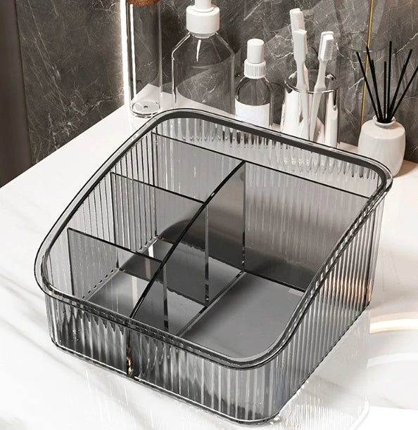 1pcs Cosmetics Storage Box Desktop Skin Care Products Finishing Box Dressing Table Makeup Brush Lipstick Stand Cosmetics
