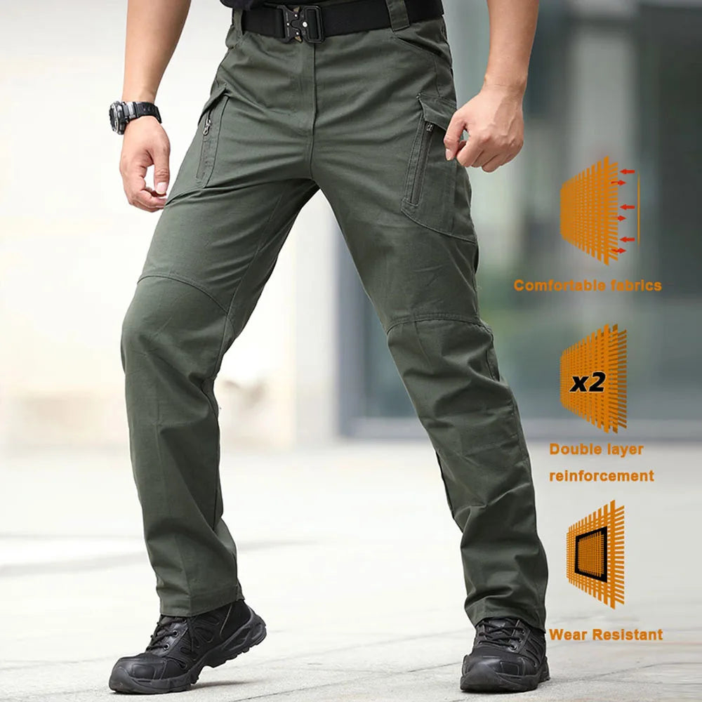 City Tactical Cargo Pants Classic Outdoor Hiking Trekking Army Tactical Joggers Pant Camouflage Military Multi Pocket Trousers - Premium Kiosk