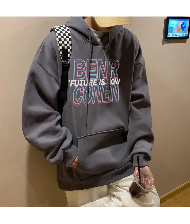 Hoodies Men Chic Daily Boy Men's Autumn New High Street Fashion Brand Jacket Ins Spring Autumn Sports Clothes ropa hombre y2k
