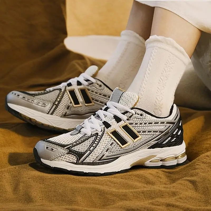 2024 new men's and women's sports and leisure trend with Daddy shoes