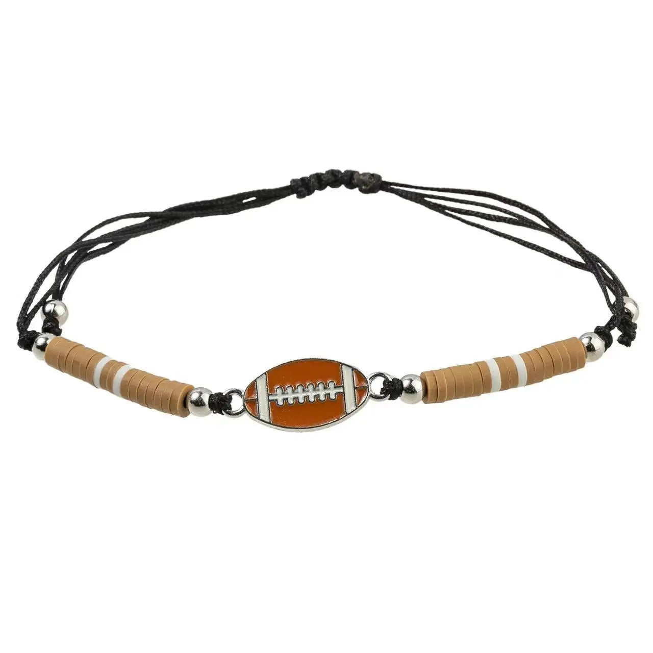 12 piece/set of personalized men's and women's bracelets for football, basketball, volleyball rugby and baseball Bracelet set