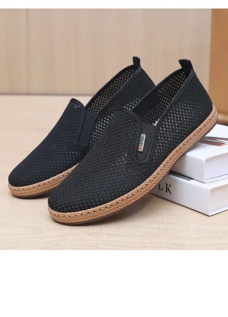 2025 New Men's Fabric Shoes Comfortable and Breathable Dad Shoes Soft Bottom Skid-Proof Fashion Casual Shoes Free Shipping