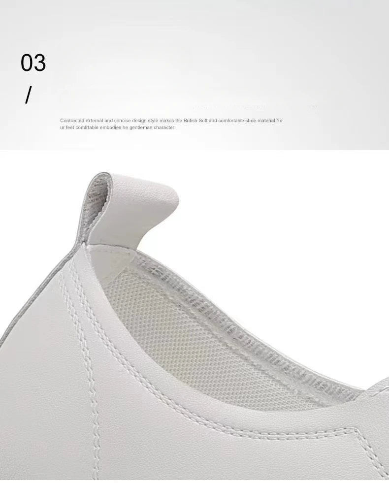 2025 New Men's Loafers Fashion Casual Leather Shoes for Men Comfortable Soft Sole Driving Shoes Classic Versatile Walking Shoes