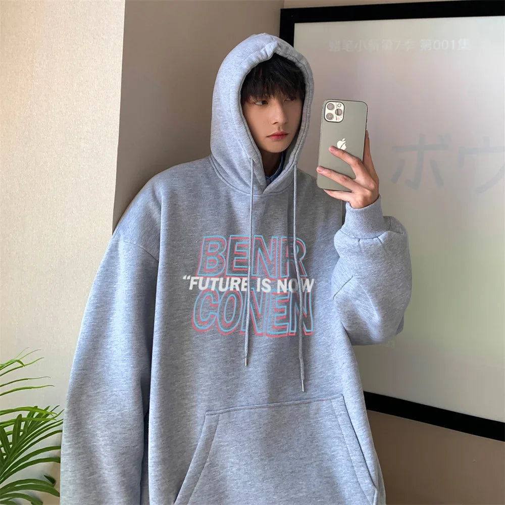 Hoodies Men Chic Daily Boy Men's Autumn New High Street Fashion Brand Jacket Ins Spring Autumn Sports Clothes ropa hombre y2k