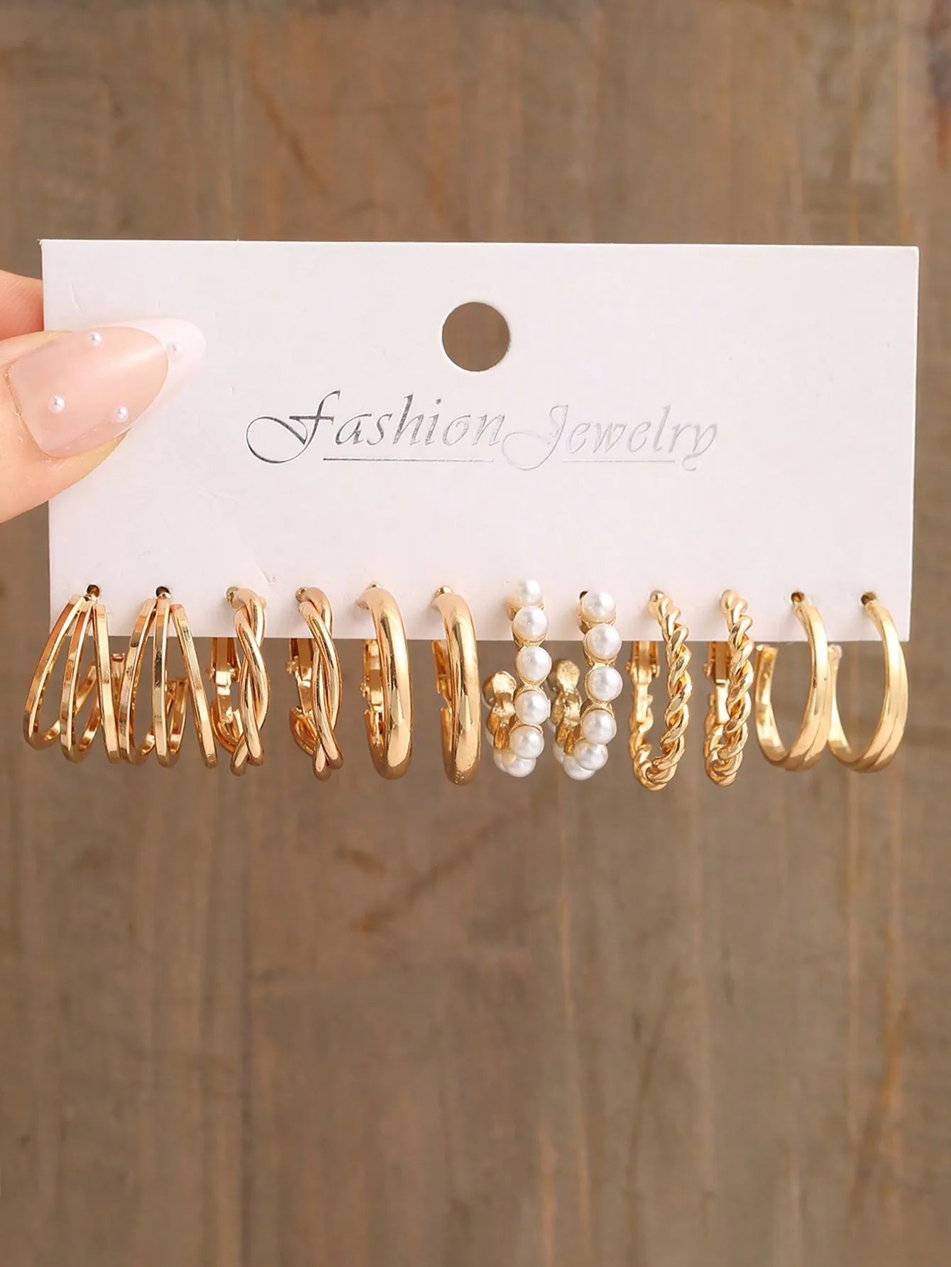 24 pairs of simple fashion women's earrings set geometric design suitable for ladies daily party vacation wear holiday gifting