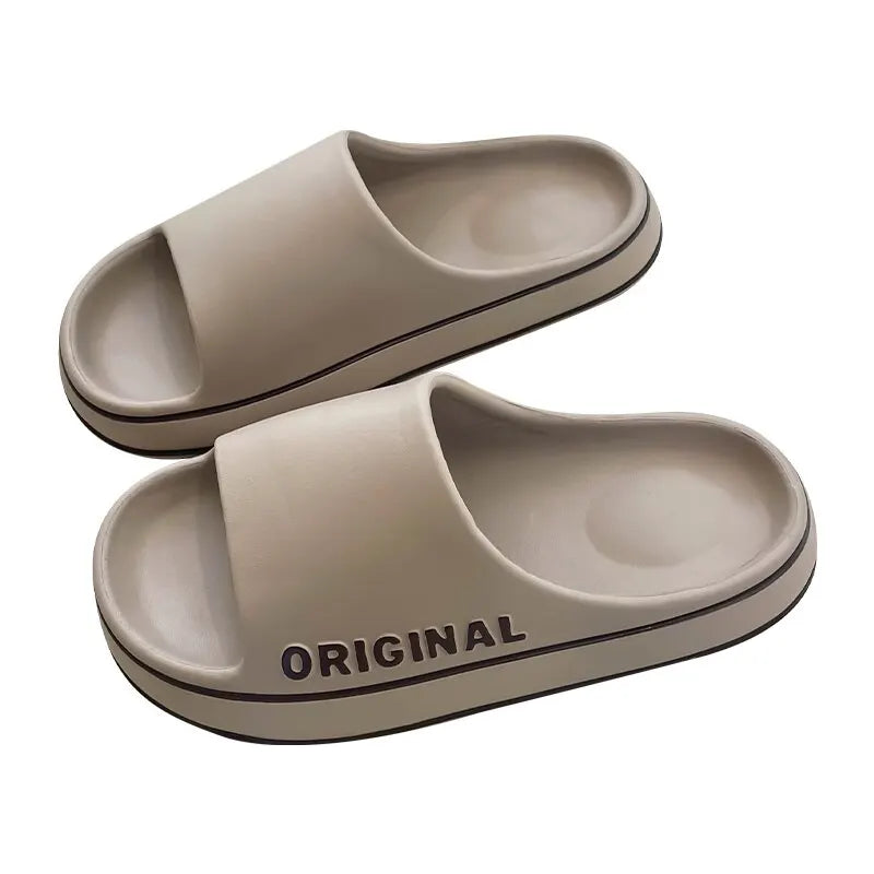 Women's Classic Slippers Slip-Resistant Soft Indoor Outdoor Comfortable Summer Footwear Men's Shoes - Premium Kiosk