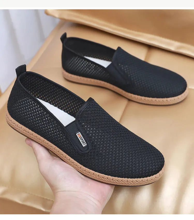 2025 New Men's Fabric Shoes Comfortable and Breathable Dad Shoes Soft Bottom Skid-Proof Fashion Casual Shoes Free Shipping