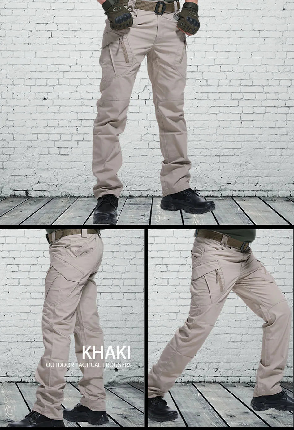 City Tactical Cargo Pants Classic Outdoor Hiking Trekking Army Tactical Joggers Pant Camouflage Military Multi Pocket Trousers - Premium Kiosk