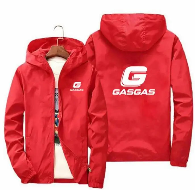 Men's hooded jacket, casual atmosphere thin coat, street clothing, fishing jacket, spring and autumn new