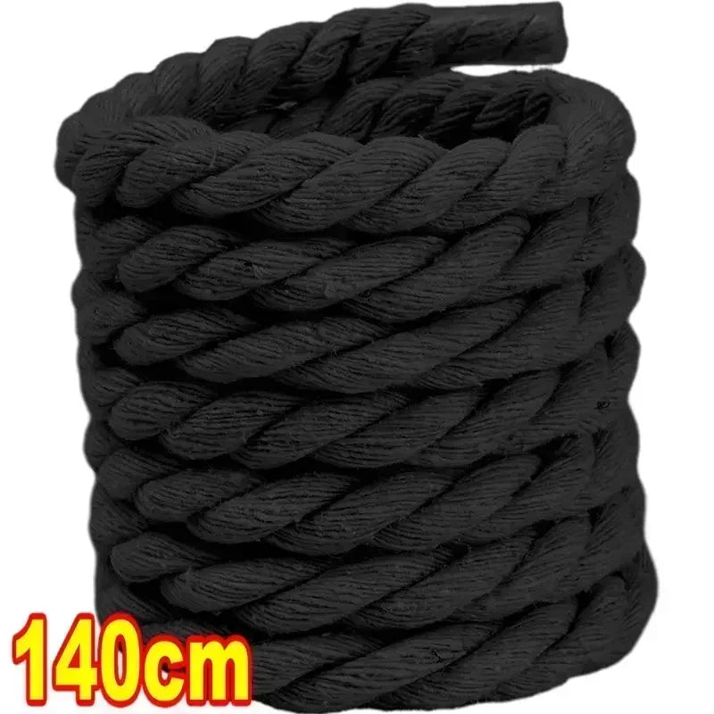 2PCS 120-160CM Thick Cotton Line Weaving Twisted Rope Bold Shoelaces Women Men Sneakers Low-top Canvas Shoe Laces Strings