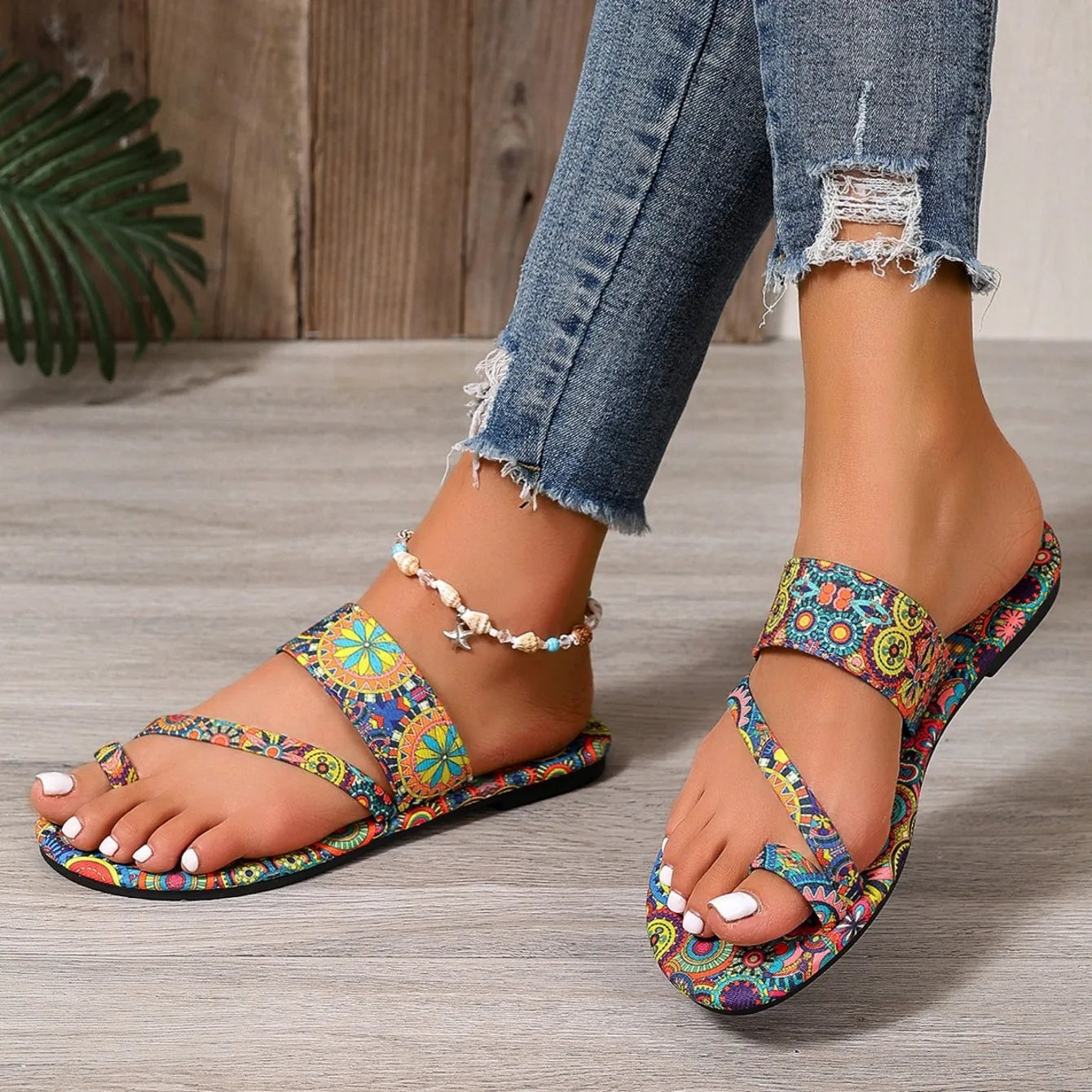 Women Slippers Fashion Anti-slip Shoes for Women Summer Comfortable Open Toe Sandals Big Size Light Beach Slippers Slides Women - Premium Kiosk