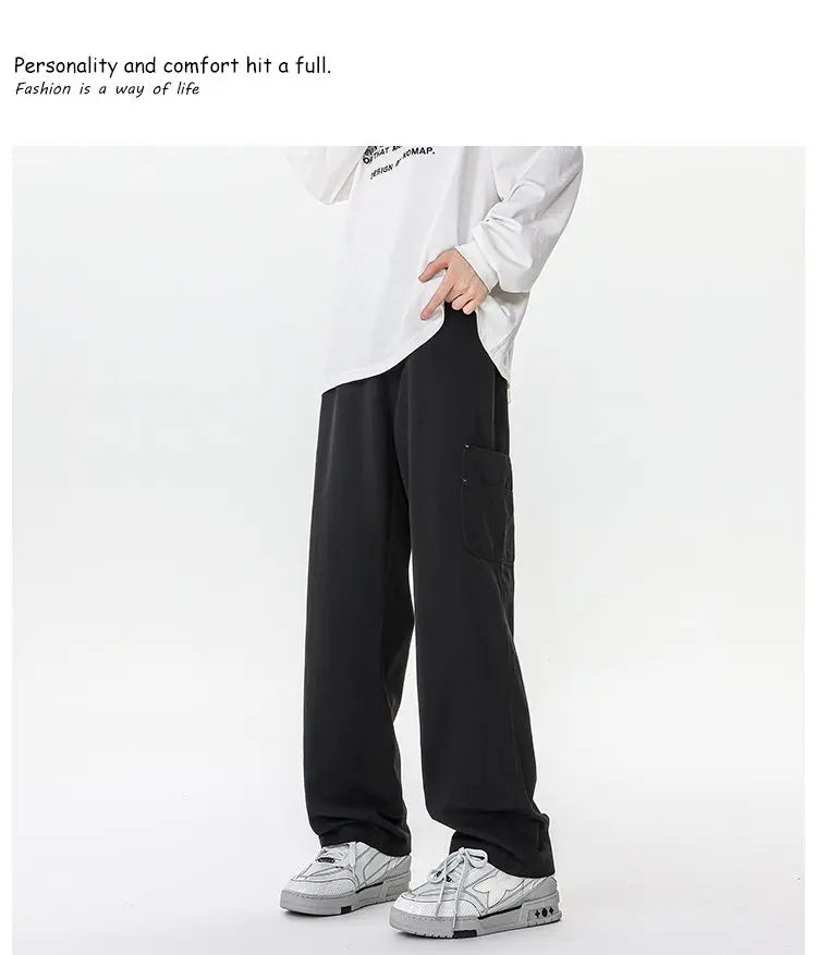 M-XXXXXXXXL Mens Cargo Combat Trousers Chino Cotton Jeans Casual Streetwear Work Wear Pants Plain Color Autumn Bottoms 8XL 7XL - Premium Kiosk