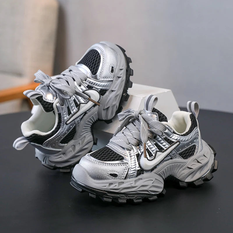 Women's Dad Shoes Thick Sole Breathable Lightweight Summer Thick Bottom High Toppling Street Fashion Comfortable Slip-On Trendy