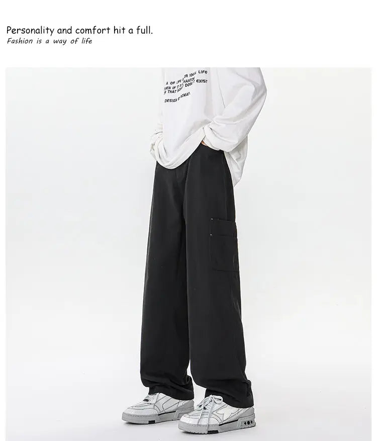 M-XXXXXXXXL Mens Cargo Combat Trousers Chino Cotton Jeans Casual Streetwear Work Wear Pants Plain Color Autumn Bottoms 8XL 7XL - Premium Kiosk
