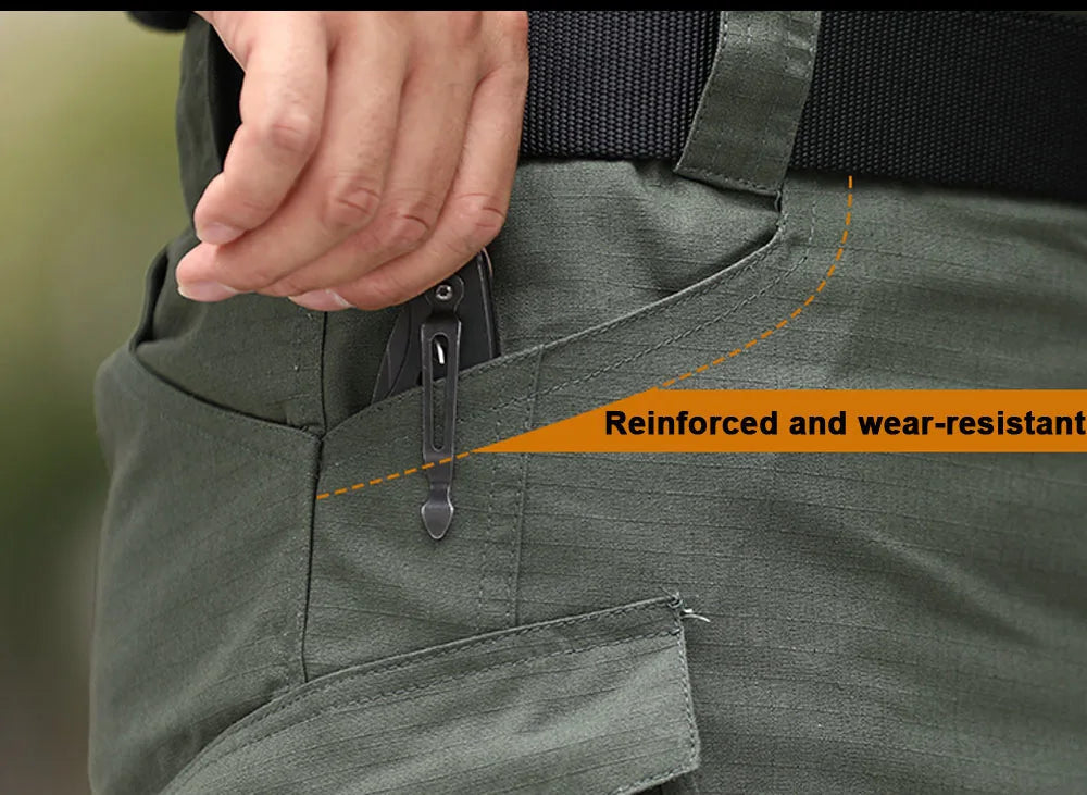 City Tactical Cargo Pants Classic Outdoor Hiking Trekking Army Tactical Joggers Pant Camouflage Military Multi Pocket Trousers - Premium Kiosk