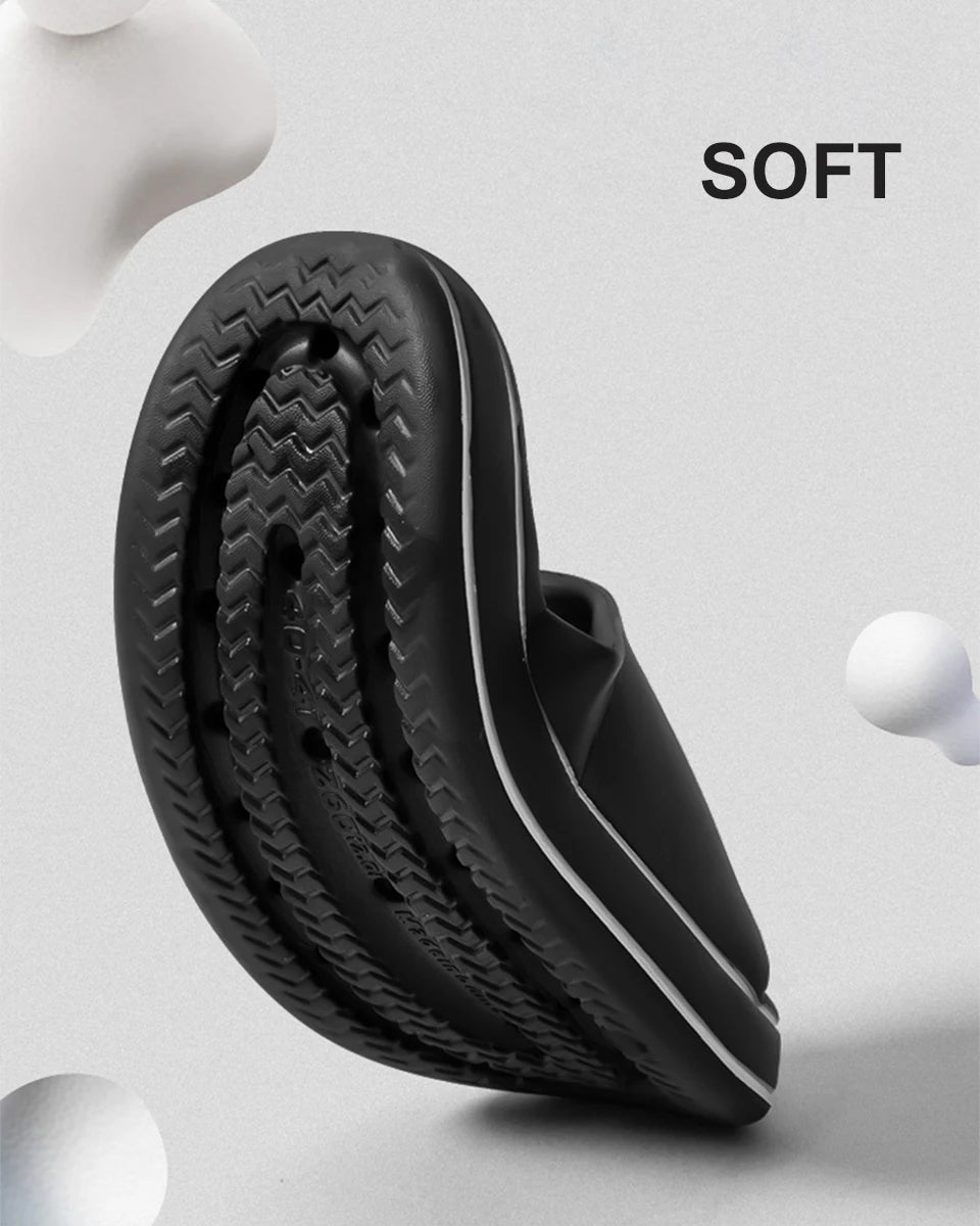 Women's Classic Slippers Slip-Resistant Soft Indoor Outdoor Comfortable Summer Footwear Men's Shoes - Premium Kiosk