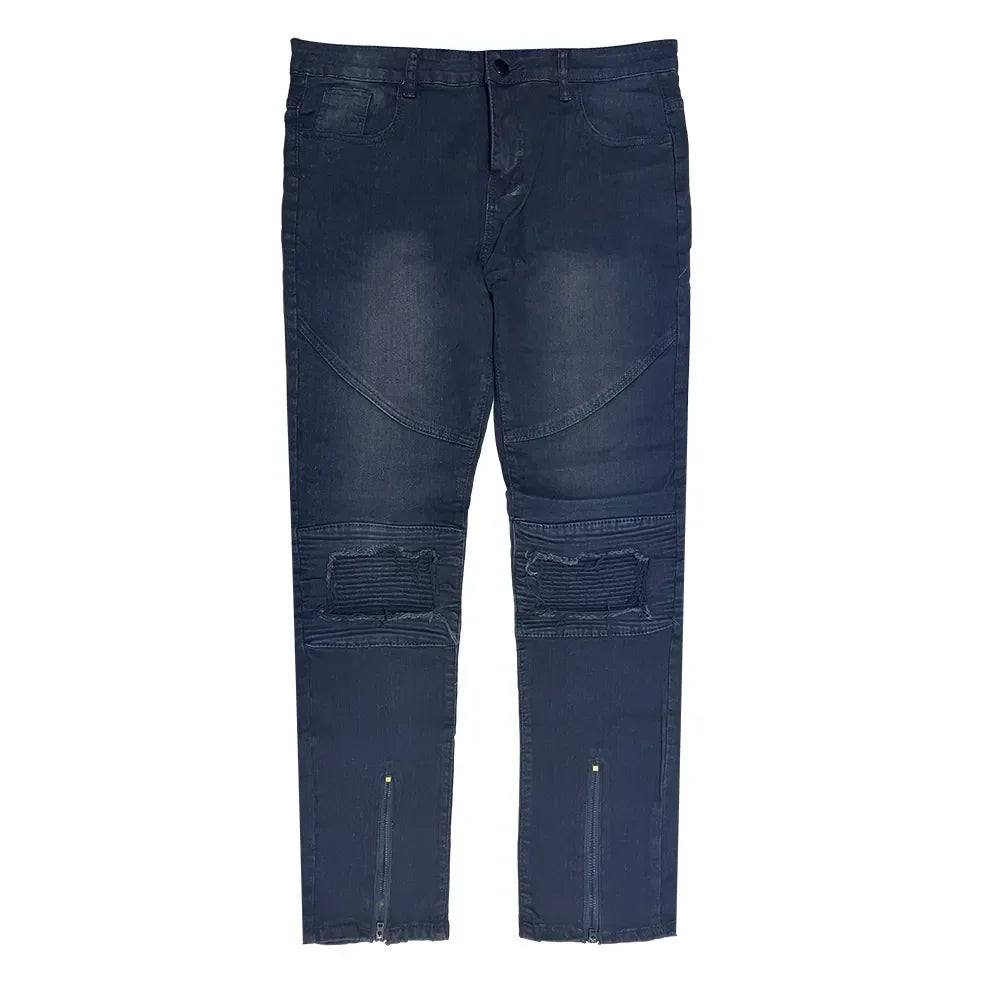 Jeans Men Wide Leg Cargo Pants Streetwear Baggy Men Korean Fashion Loose Straight Male Clothing Y2K Hip Hop Style Male Trousers - Premium Kiosk