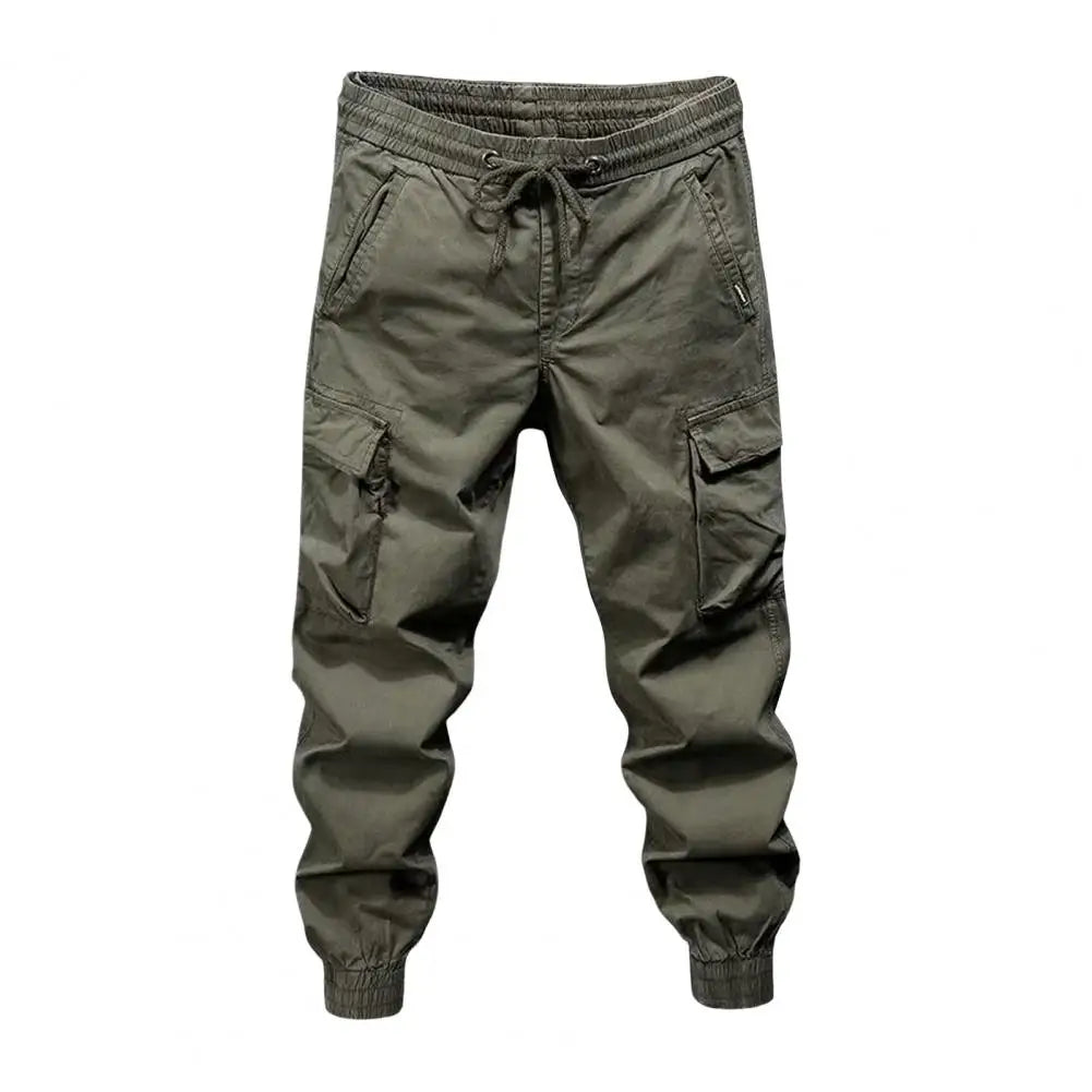Cargo Pants Men Jogging Casual Pants Cotton Full Length Military Mens Streetwear Mens Work Tracksuit Trousers Plus Size