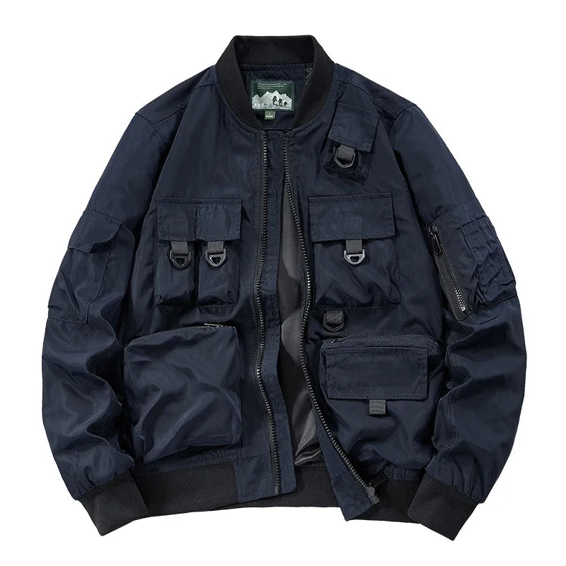 Men's Casual Multi-Functional Jackets Men's Cool Coats Outdoors Classics Cross-Country Sports Windproof Waterproof Autumn Winter