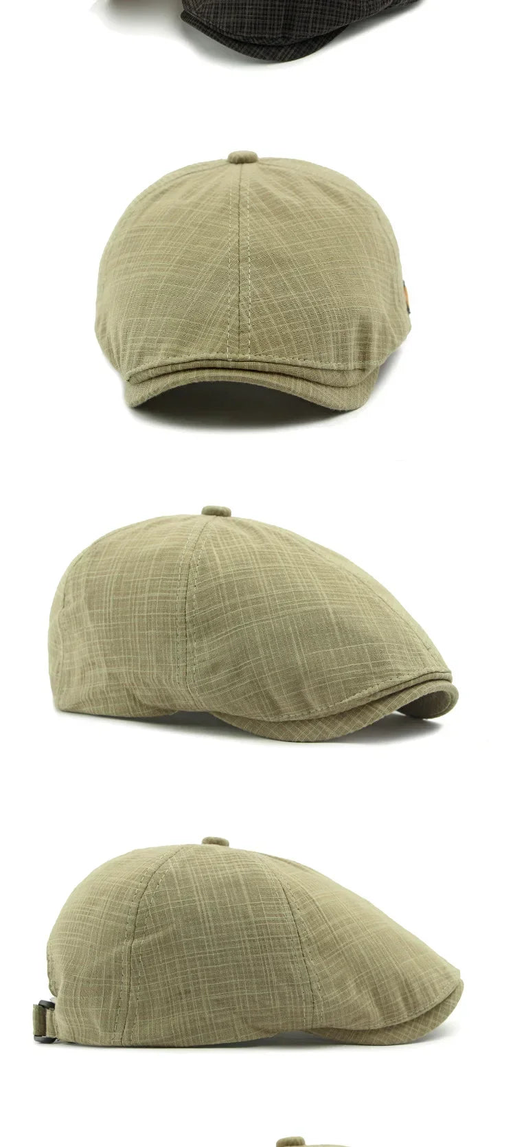2025 New Hats for Men and Women Wearing British Retro Beret Hat Fashion Casual Berets Caps for Women Solid Color Adjustable Cap