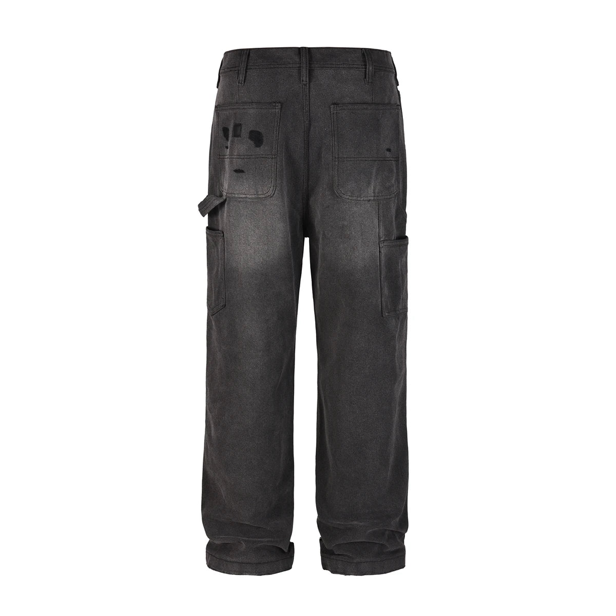 Yao Fashion ERD Luxury Casual Cargo Jeans Streetwear Loose Vintage Ripped Pants High Streetwear HipHop Unisex Trousers For Men - Premium Kiosk