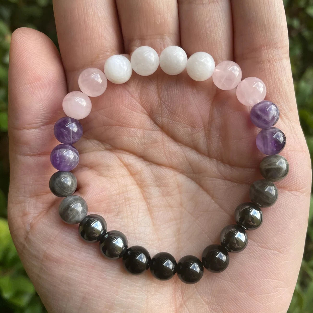 6 Styles Bracelet,Money Bracelet,Empath Protection Bracelet,Grounding & Protection Bracelet,Self-Love Bracelet