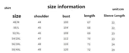 (Shirt + trousers)2025 summer men fashion classic shirt men's business casual fashion shirts men A set of clothes size M-4XL
