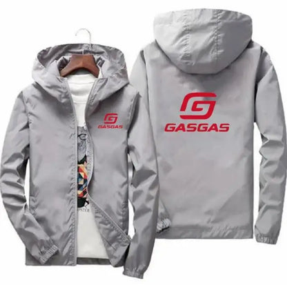 Men's hooded jacket, casual atmosphere thin coat, street clothing, fishing jacket, spring and autumn new
