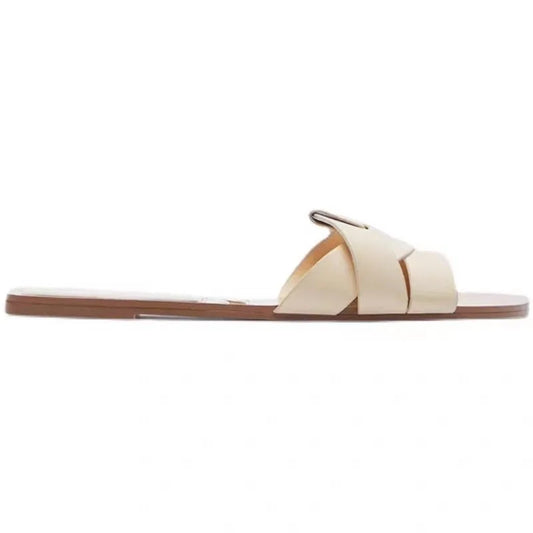 2024 New Fashion Slippers Women Sexy Flat Sandals Casual Ladies Sand Beach Slippers Elegant Fish Mouth Slippers Women - Premium Kiosk