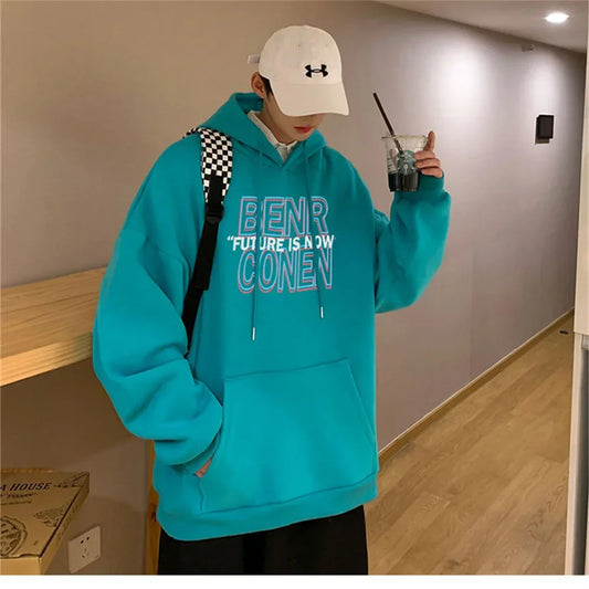 Hoodies Men Chic Daily Boy Men's Autumn New High Street Fashion Brand Jacket Ins Spring Autumn Sports Clothes ropa hombre y2k
