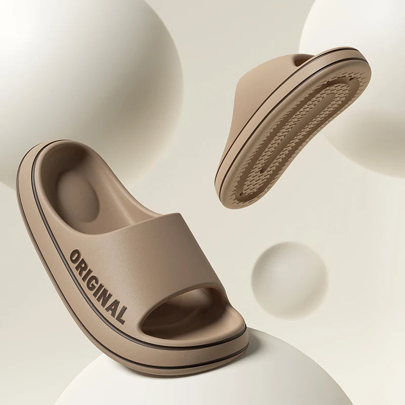 Women's Classic Slippers Slip-Resistant Soft Indoor Outdoor  Comfortable Summer Footwear Men's Shoes - Premium Kiosk
