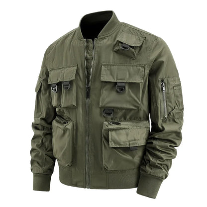 Men's Casual Multi-Functional Jackets Men's Cool Coats Outdoors Classics Cross-Country Sports Windproof Waterproof Autumn Winter