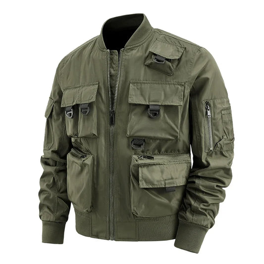 Men's Casual Multi-Functional Jackets Men's Cool Coats Outdoors Classics Cross-Country Sports Windproof Waterproof Autumn Winter