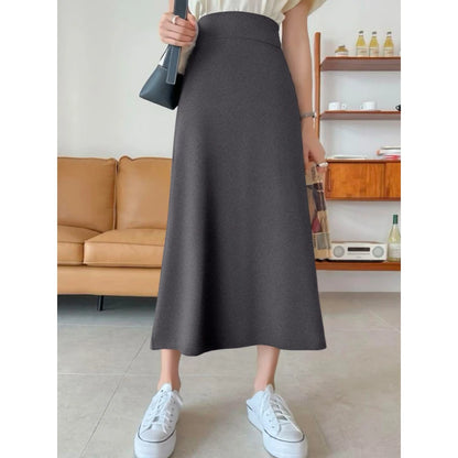 Women's Long Dresses Classic Fashion Elegant High Stretch Solid Colour Long Dresses Suitable for Dating and Shopping