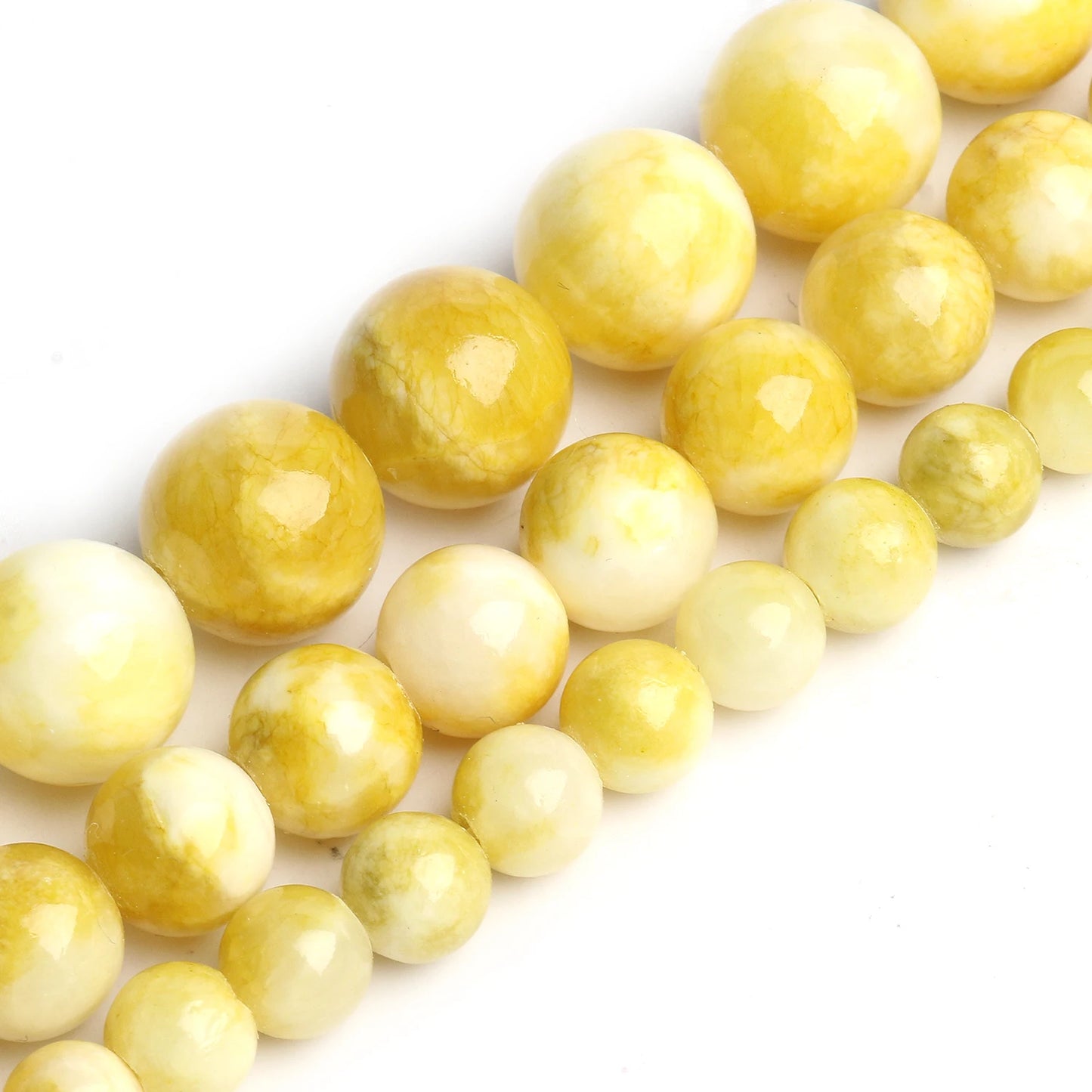 4-12mm Persian Jades Beads Smooth Spacer Jasper Stone Beads Loose Round for Jewelry Charms Bracelets Making DIY Accessory