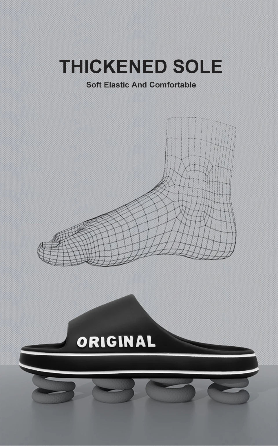 Women's Classic Slippers Slip-Resistant Soft Indoor Outdoor  Comfortable Summer Footwear Men's Shoes - Premium Kiosk