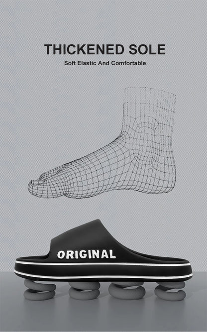 Women's Classic Slippers Slip-Resistant Soft Indoor Outdoor  Comfortable Summer Footwear Men's Shoes - Premium Kiosk