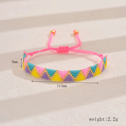 4Pcs/Set Miyuki Beads Bracelet Couple Bracelets Set Gift Lovers' Jewelry Handmade Loom Woven Jewellery Wide Pulseras