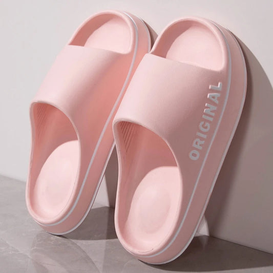Women's Classic Slippers Slip-Resistant Soft Indoor Outdoor  Comfortable Summer Footwear Men's Shoes - Premium Kiosk
