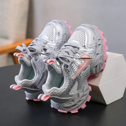 Women's Dad Shoes Thick Sole Breathable Lightweight Summer Thick Bottom High Toppling Street Fashion Comfortable Slip-On Trendy