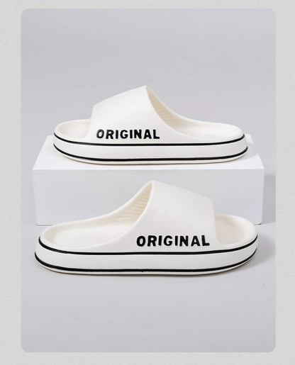 Women's Classic Slippers Slip-Resistant Soft Indoor Outdoor  Comfortable Summer Footwear Men's Shoes - Premium Kiosk