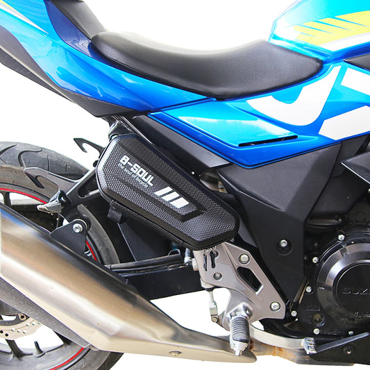 B-SOUL Electric Bike Hanging Bag Motorcycle Side Bags Waterproof Moto Engine Pack Hard Shell Bags Mountain Bike Triangle Pouch