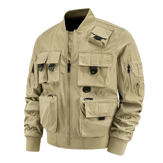 Men's Casual Multi-Functional Jackets Men's Cool Coats Outdoors Classics Cross-Country Sports Windproof Waterproof Autumn Winter
