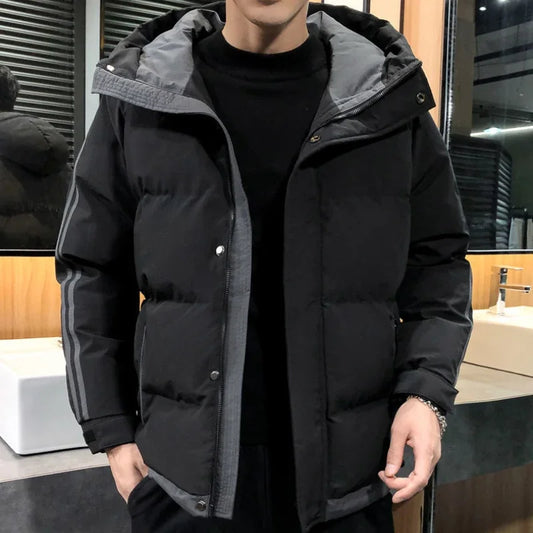 Hoodie Jacket Man Printed Winter Down Coat for Men Cold Casual Fast Delvery Stylish Aesthetic Cheap Sale Joker Deals Work New In