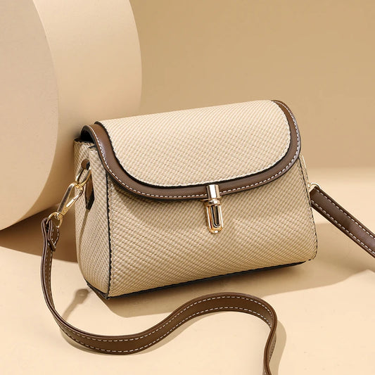 A Cross-Body Bag 2025 New Women's Cross-Body Bag Shoulder Bag Versatile Small Square Bag Middle-Aged Mother Bag Single Shoulder
